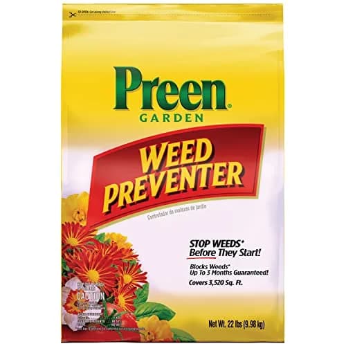Preen Garden Weed Preventer 22 lb | Up to 3 Months Weed Control, Safe for 200+ Plants thumbnail 1