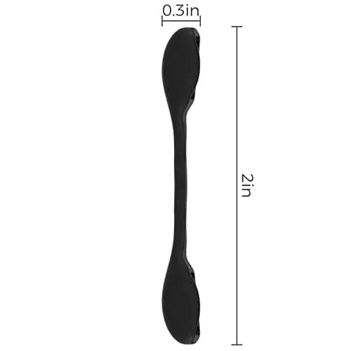 HILEEN Replacement Nose Pads for Oakley Sunglasses | Black Silicone, 51mm x 8mm (1 Piece) thumbnail 3