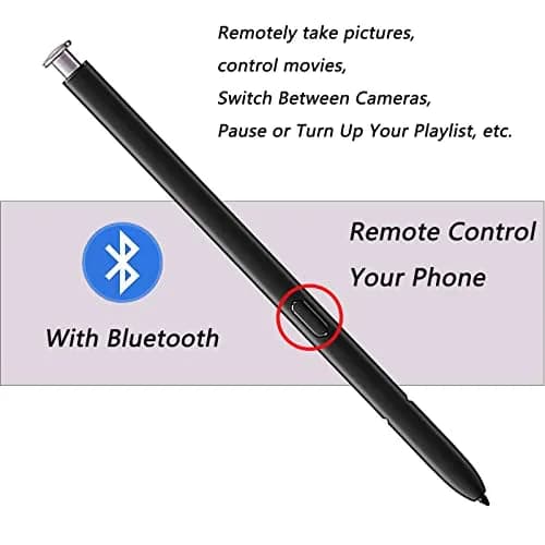PCTC Lavender Galaxy S23 Ultra Stylus with Bluetooth Replacement for Samsung Galaxy S23 Ultra 5G S Pen, Purple thumbnail 2