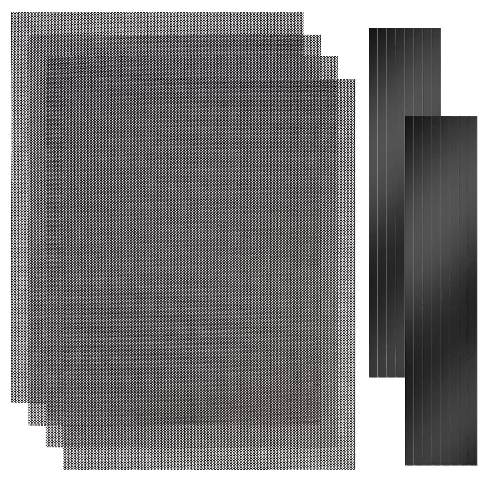 YSSHUI Magnetic PC Dust Filter Mesh 400x300mm | DIY, Reusable, Pet Hair Block - main product image