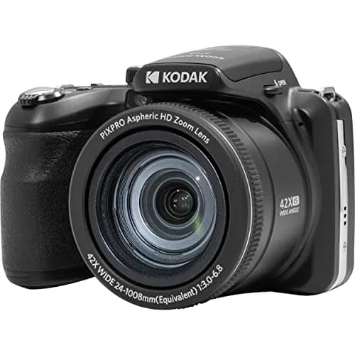 Kodak PIXPRO AZ425 Digital Camera Bundle with 64GB Card, Case & Tripod | 20MP CCD Sensor, 42x Optical Zoom, 1080p HD Video thumbnail 2