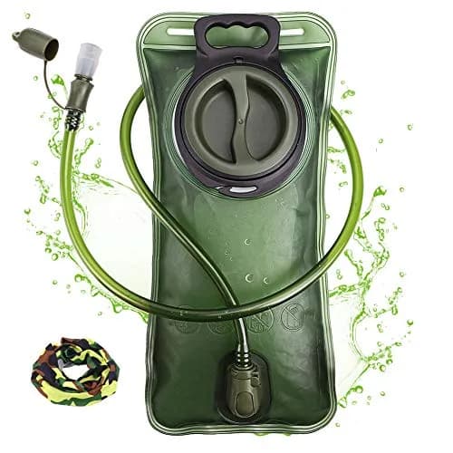 CHERAINTI 1.5L Hydration Bladder | 1.42 L (1.5 L) Water Reservoir for Hiking Backpacks thumbnail 1