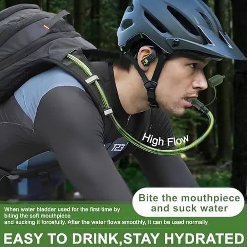 CHERAINTI 1.5L Hydration Bladder | 1.42 L (1.5 L) Water Reservoir for Hiking Backpacks thumbnail 6