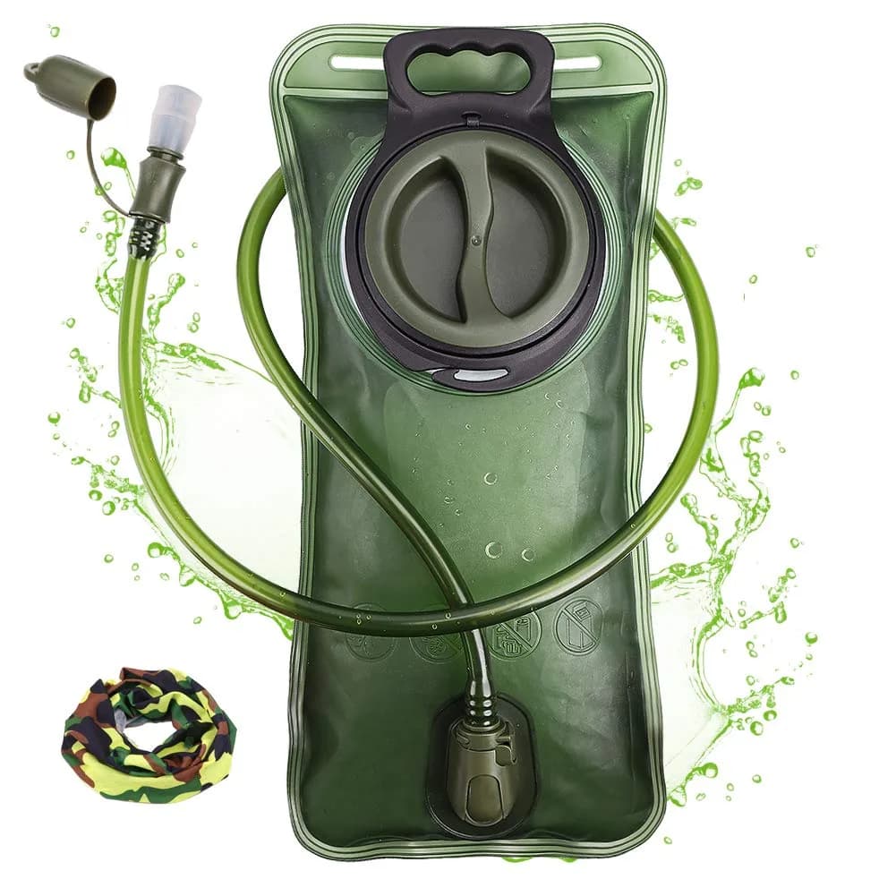 CHERAINTI 1.5L Hydration Bladder | 1.42 L (1.5 L) Water Reservoir for Hiking Backpacks