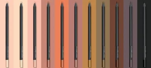 Faber-Castell Black Edition Skin Tone Colored Pencils, 12 Count | Professional Art Supplies for Drawing & Coloring thumbnail 3