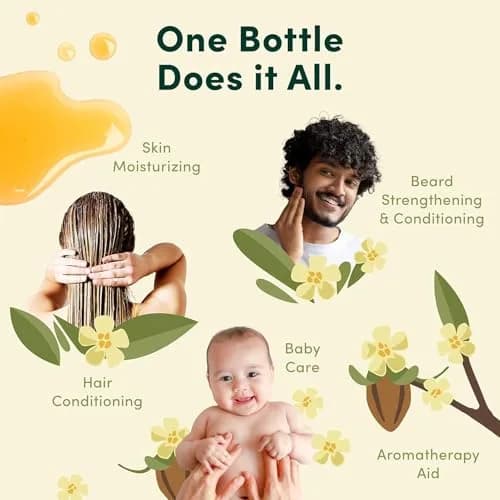 HobaCare Organic Jojoba Oil 16 oz | Moisturizing & Hair Care for All Skin Types thumbnail 7