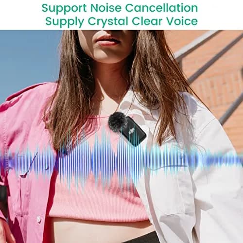 YEAOI 4-Pack Furry Windscreens for DJI MIC Transmitter (TX) | Noise Reduction & Voice Clarity thumbnail 3