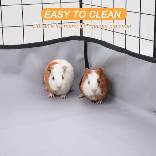 DZWLKJ Waterproof Guinea Pig Cage Liner 61x122cm (24x48 inches) | Easy Clean & Odor Control for Small Animals thumbnail 4