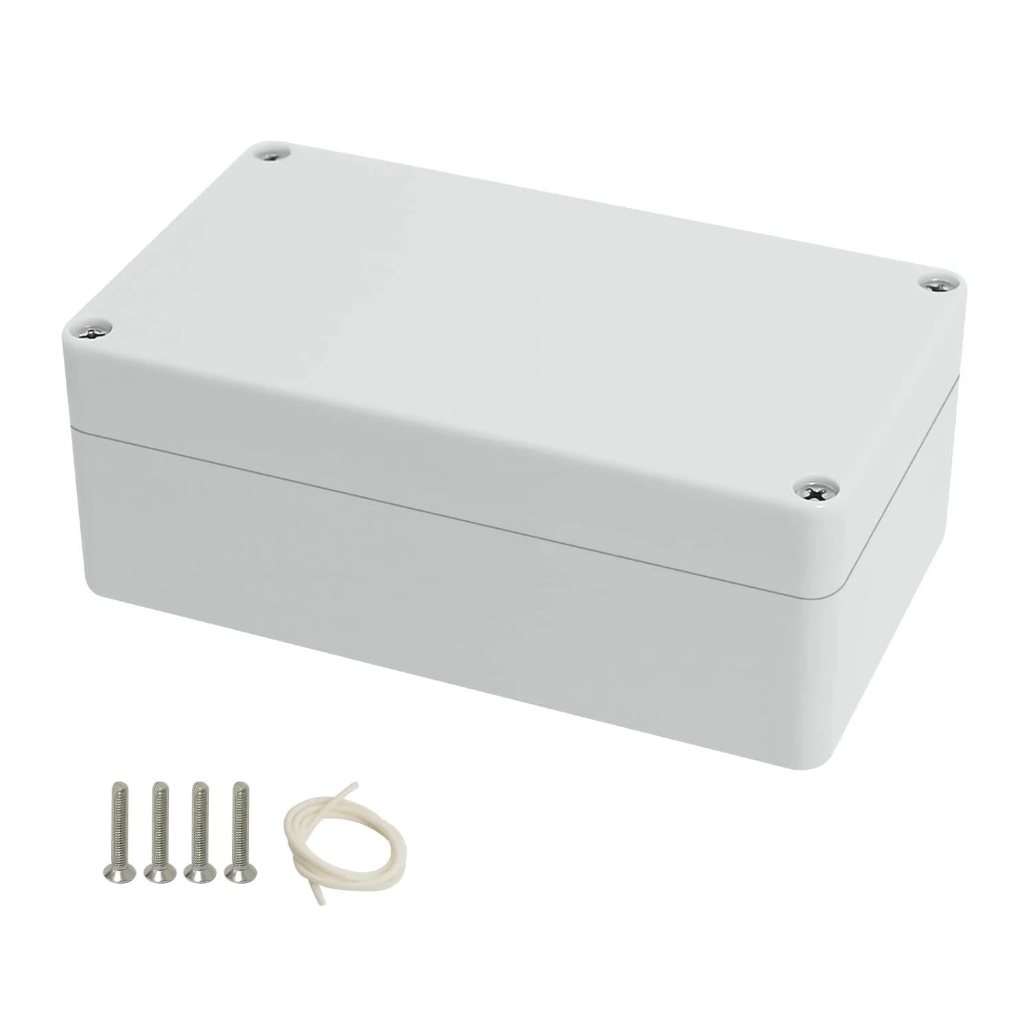 HoHaing Waterproof Plastic Junction Box IP65 6.2" x 3.5" x 2.4" | Weatherproof Electrical Enclosure - main product image