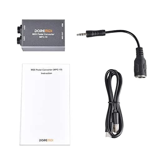 DOREMiDi Expression Pedal Converter Pedal Sustain Pedal Expander MPC-10 | MIDI Pedal Compatibility & USB Control thumbnail 5