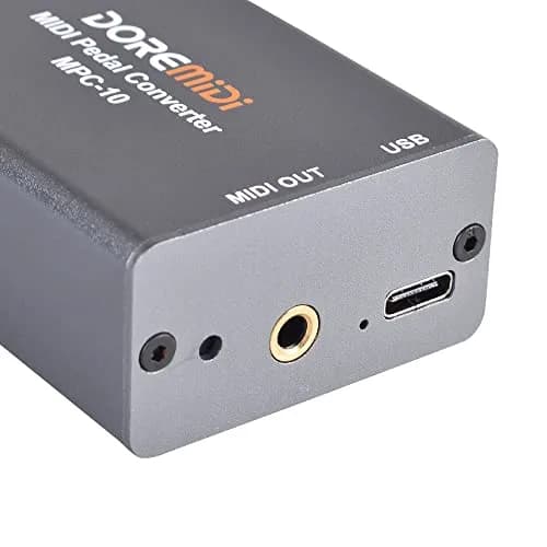 DOREMiDi Expression Pedal Converter Pedal Sustain Pedal Expander MPC-10 | MIDI Pedal Compatibility & USB Control thumbnail 4