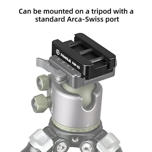 FANAUE FGP-65 Picatinny Arca-Swiss Compatible Rail Plate 6061 Aluminum | Anti-Slip Mount for Tripods thumbnail 5