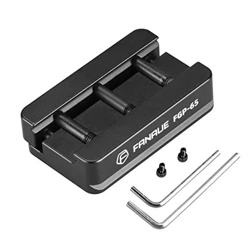 FANAUE FGP-65 Picatinny Arca-Swiss Compatible Rail Plate 6061 Aluminum | Anti-Slip Mount for Tripods thumbnail 8