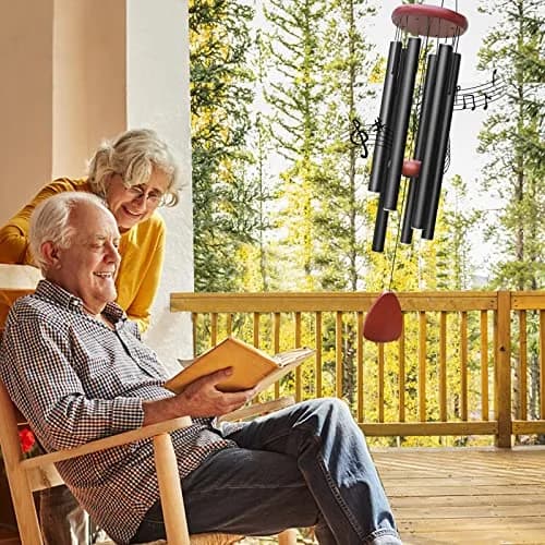 WENANA Large Aluminium Wind Chimes 91.44cm (36 in) | Soothing Melodic Outdoor Garden Decor thumbnail 4