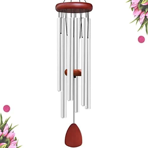 WENANA Large Aluminium Wind Chimes 91.44cm (36") | Soothing Melodic Outdoor Garden Decor thumbnail 8