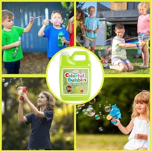 Lulu Home Concentrated Bubble Solution 1 L (33.8 OZ) | Giant Bubbles & Machine Ready thumbnail 7