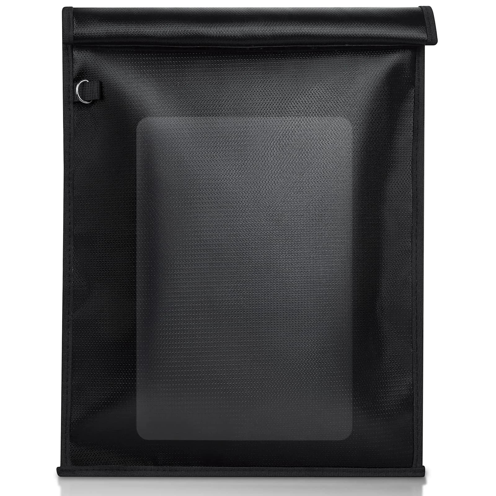Simket 2 Pack Faraday Bags | Fireproof Waterproof Signal Blocker for Cell Phone & Keys — Black