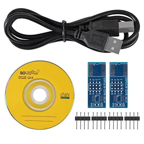 ACEIRMC EZP2023 USB Programmer - High Speed USB for EEPROM Flash, Supports 24/25/93 BIOS, 25T80 Burn, Offline Copy thumbnail 3