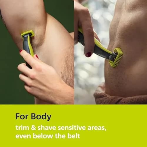 Philips Norelco OneBlade 360 Hybrid Face + Body Trimmer and Shaver | Trim, Edge & Shave Face & Body thumbnail 3