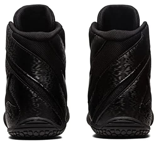 ASICS Men's MATCONTROL 3 Wrestling Shoes, 6.5 (24.5 cm), Black/Pure Silver | Secure Fit for Mat Performance thumbnail 5