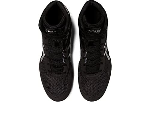 ASICS Men's MATCONTROL 3 Wrestling Shoes, 6.5 (24.5 cm), Black/Pure Silver | Secure Fit for Mat Performance thumbnail 6