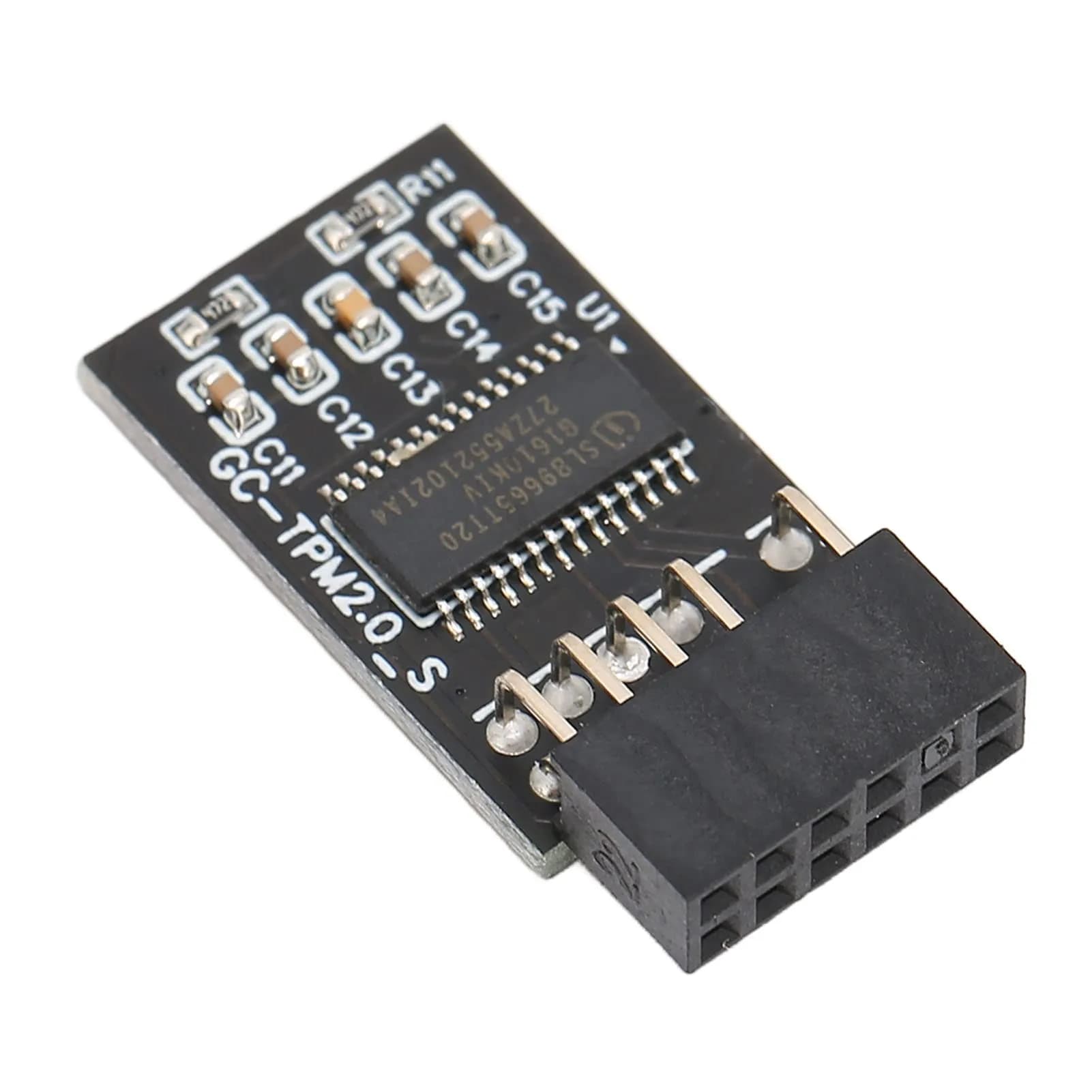Qiilu TPM 2.0 Encryption Security Module for Motherboards | High Security, 12Pin LPC Interface