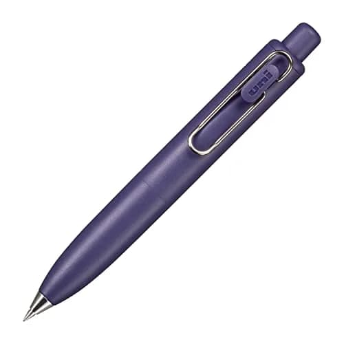 Mitsubishi Pencil Uni-Ball One P Gel Pen 0.5mm Grape | Smooth Writing, Pocket-Sized Design thumbnail 1