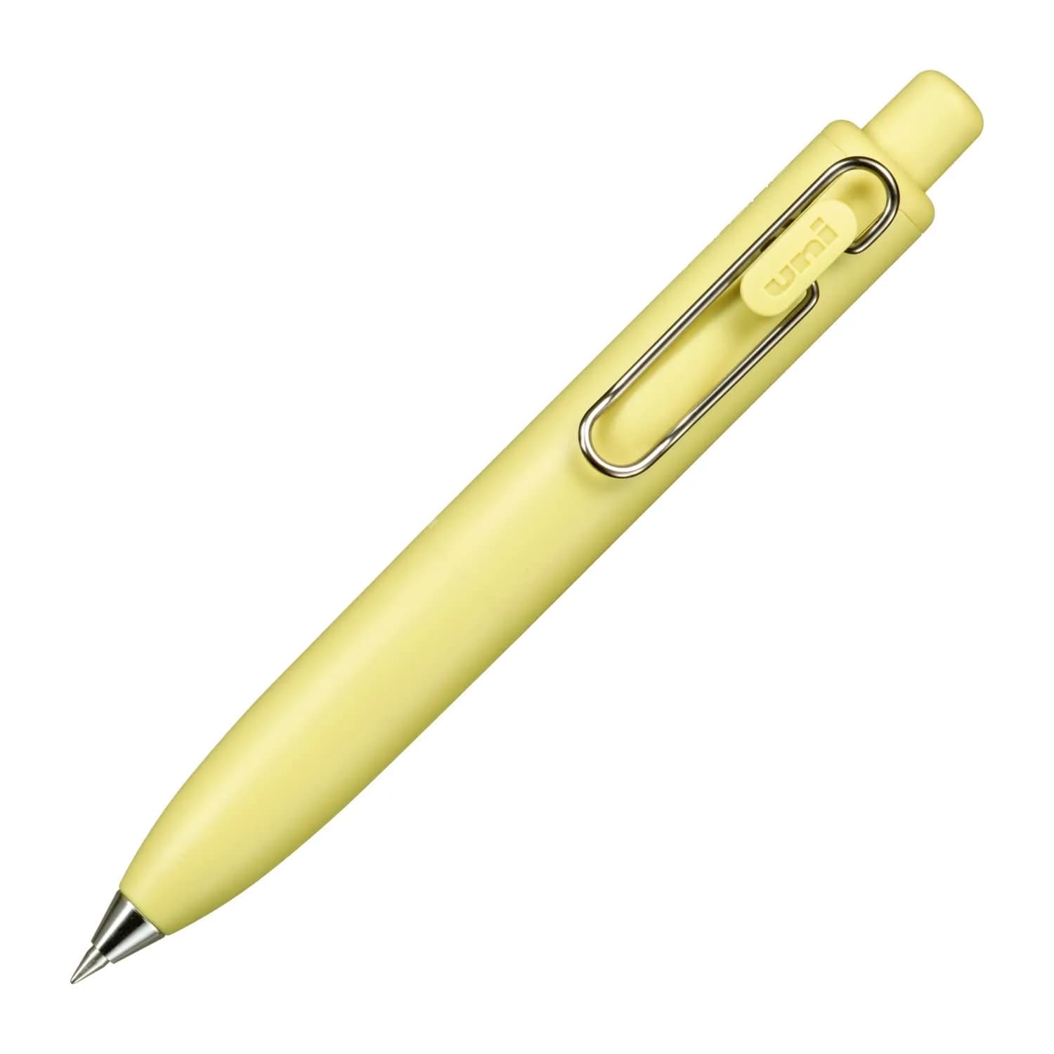 Mitsubishi Uni-Ball One P Gel Ballpoint Pen 0.5mm Banana | Smooth Ink Flow for Daily Writing — Banana