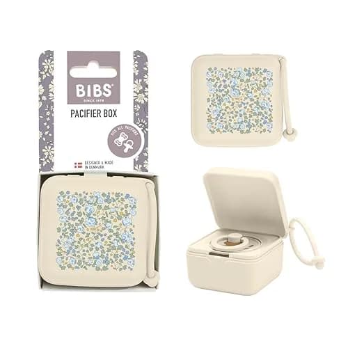 Bibs Pacifier Box, Sterilizer Case, Travel-Friendly, Eloise Ivory | Hygienic & Stylish Baby Accessory thumbnail 1