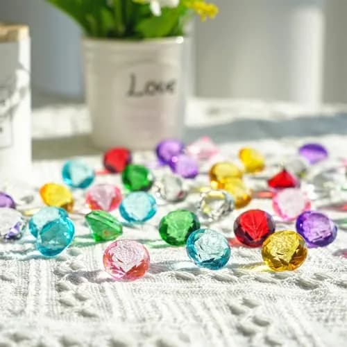 HDCRYSTALGIFTS Crystal Diamonds Figurines 20mm (0.8'') | K9 Crystal for Home Decor & Events thumbnail 5