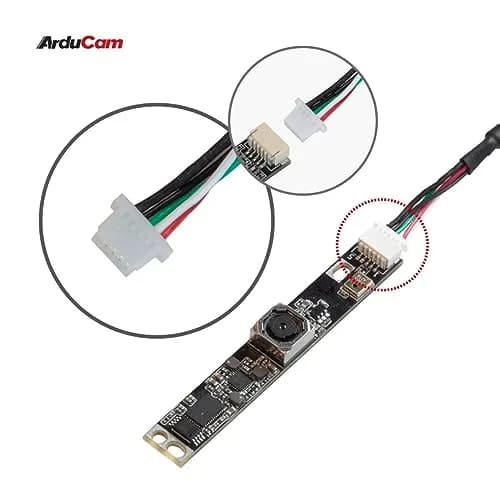 Arducam 5MP Autofocus USB Camera Module for Raspberry Pi | 2592×1944@30fps, Mini Webcam for Linux, Windows, Android thumbnail 4