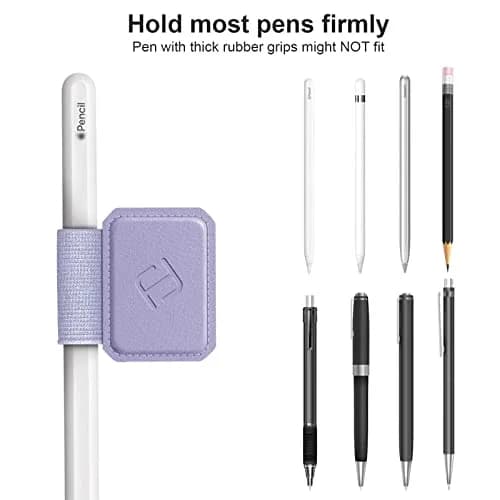 FINTIE 4 Pack Pen Loop Holder for Apple Pencil Pro, USB-C/1st/2nd Gen | Slim, Durable & Self-Adhesive thumbnail 6