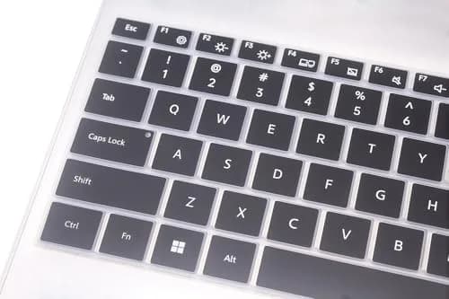 JuYuish Black Keyboard Skin for Samsung Galaxy Book 3/4/5 Pro 360 15.6" & 16" | US Layout thumbnail 3