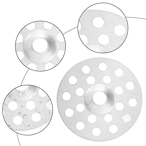 Peohud 600 Pcs 1 Inch Plaster Washers | Metal Washers for Screws Wall Ceiling Drywall Repair thumbnail 4