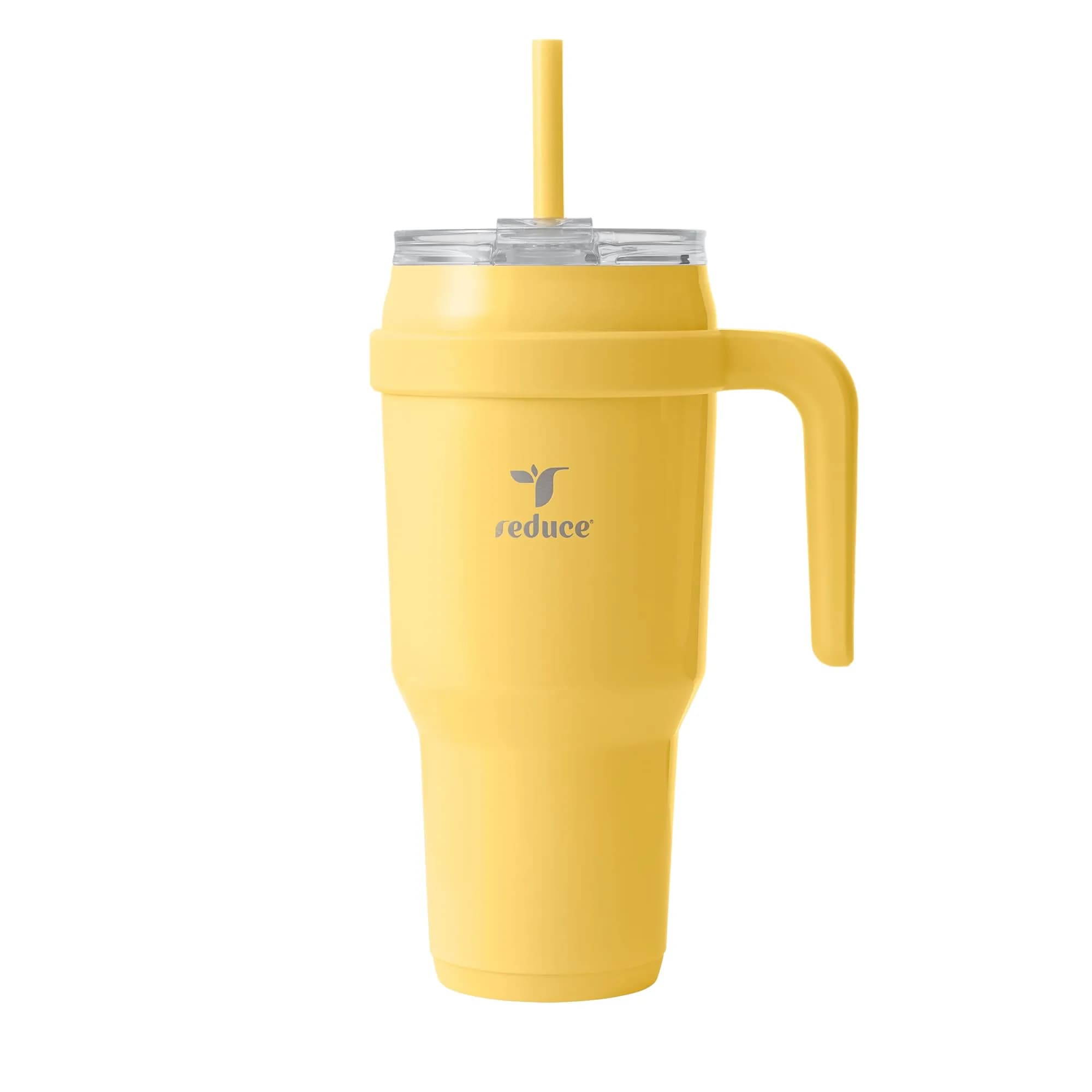 REDUCE 40 oz Stainless Steel Tumbler with Handle | Insulated Travel Mug for Hot & Cold Drinks — Pineapple / 40 Ounces