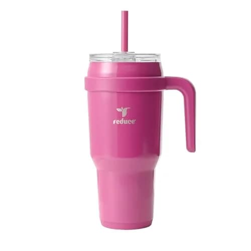 REDUCE 40 oz Stainless Steel Tumbler with Handle - 1183ml (40 fl oz) | Keeps Drinks Cold 24 Hrs thumbnail 1