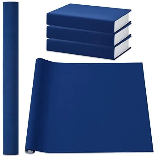 PerKoop Book Cloth 40x15 Inch Fabric Surface Dark Blue | Stylish & Durable for Bookbinding thumbnail 1