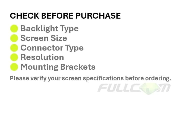 FULLCOM 15.6 Inch HD Laptop LCD Screen Replacement | NT156WHM-N34/N35/N44, 1366x768, 30 Pin, Matte thumbnail 5