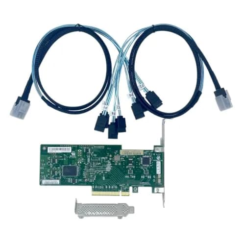 SXTAIGOOD PCIe 2.0 X8 RAID Controller Card with 2*SFF-8087 SATA | IT Mode, ZFS FreeNAS, unRAID Support (100 words) thumbnail 4
