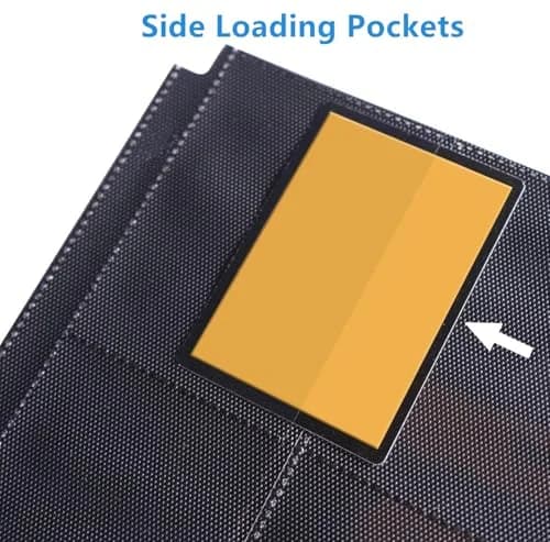 superaimi 900 Pocket Trading Card Pages | Double-Sided Binder Sheets for Standard Size Cards, Waterproof & Dustproof (50 pages) thumbnail 6