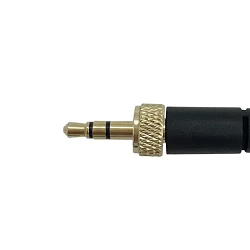 PDEEY Lavalier Microphone Replacement for Sennheiser Wireless Transmitter, 1.5m (5 ft) Cable, 3.5mm TRS Screw-On Plug | Omnidirectional Lapel Mic for YouTube, TikTok, Podcasts thumbnail 4