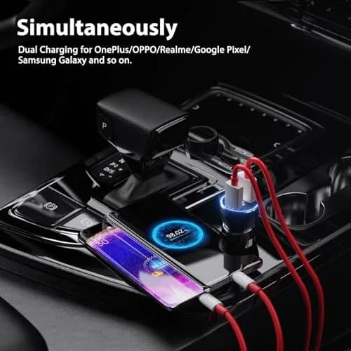 ASKUBSKU Car Charger for SuperVooc 100W 80W | Fast Charging for OnePlus 13 15 13R 12R 12 11 thumbnail 7
