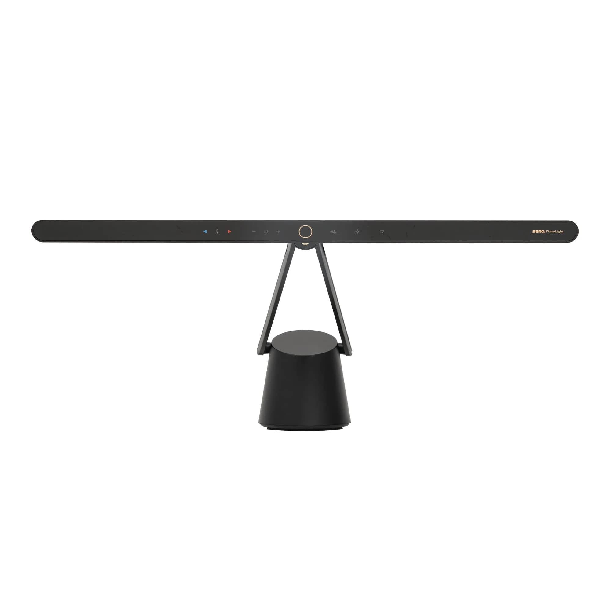 BenQ PianoLight for Upright Pianos, 24.7" Wide Illumination, 6 Color Modes & Dimmable, Eye Care Hood (Black) | Adjustable & Auto Dimming - main product image