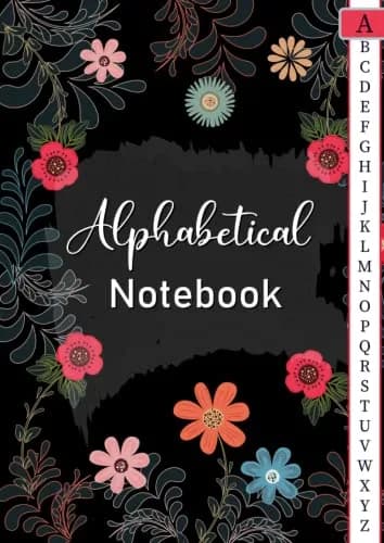 Majosta Alphabetical Notebook A4 Size, 105 Pages | Ruled Journal Organizer with A-Z Tabs thumbnail 1