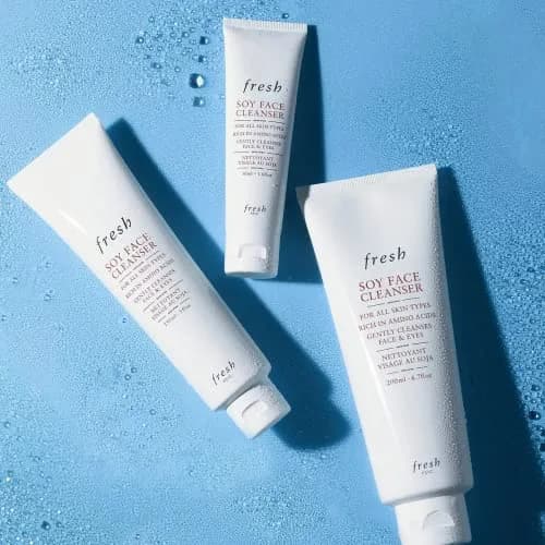 Fresh Soy Face Cleanser Gel 249ml (8.4 Fl Oz) | Gentle, Makeup Removing, Hydrating thumbnail 6