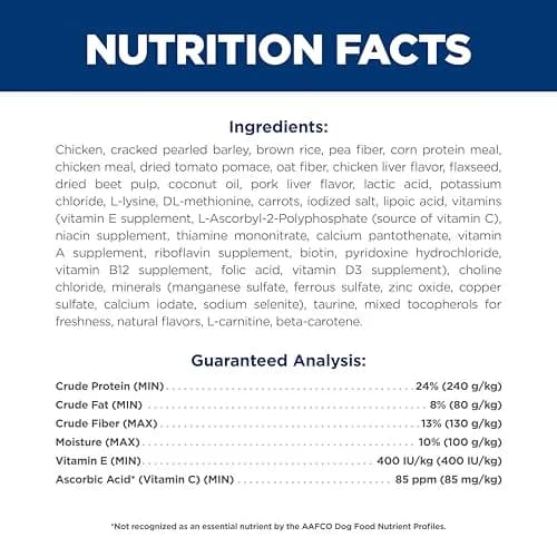 Hill's Science Diet Adult Perfect Weight Chicken & Brown Rice Recipe Dry Dog Food 5.44 kg (12 lb) | Clinically Proven Weight Management thumbnail 5