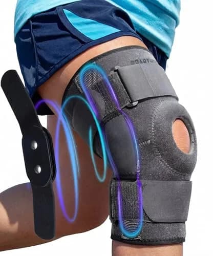 Sparthos Hinged Knee Brace XXX-Large | Orthopedic Brace for Meniscus Tear Support thumbnail 1