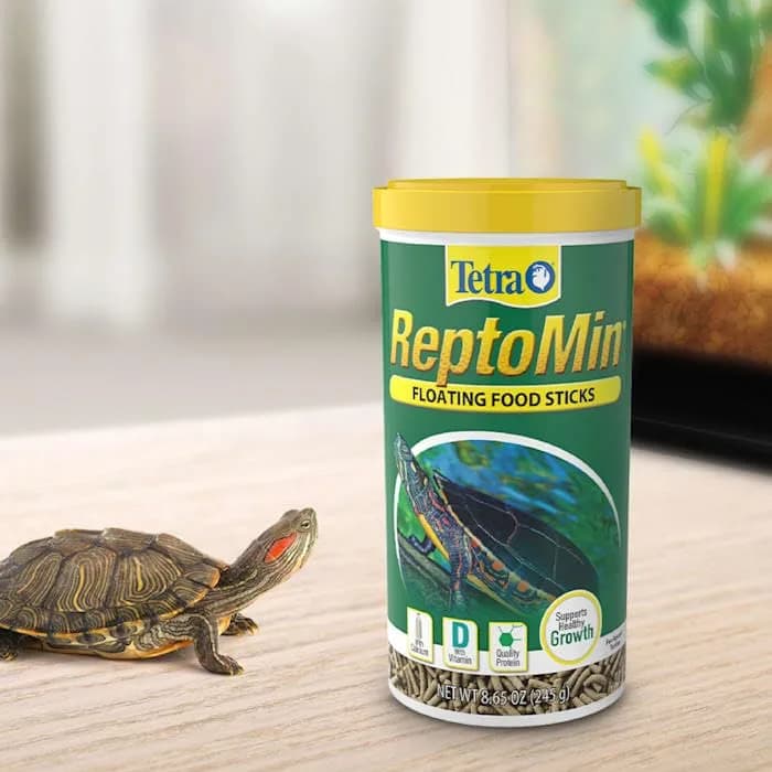 Tetra ReptoMin Floating Food Sticks 245g (8.65 oz) | Scientifically Formulated for Aquatic Turtles thumbnail 12