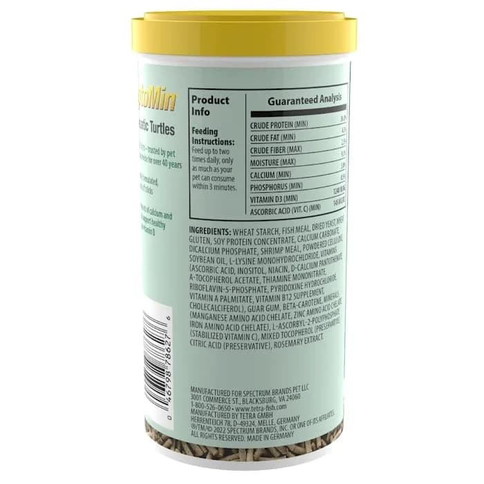 Tetra ReptoMin Floating Food Sticks 245g (8.65 oz) | Scientifically Formulated for Aquatic Turtles thumbnail 3