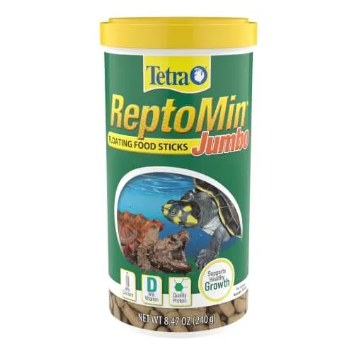 Tetra ReptoMin Jumbo Floating Food Sticks 240g (8.47 oz) | Scientifically Formulated for Larger Aquatic Turtles thumbnail 1